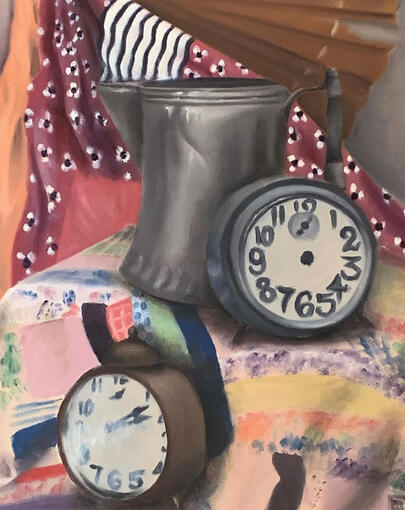 Still Life with Oil Paint 1